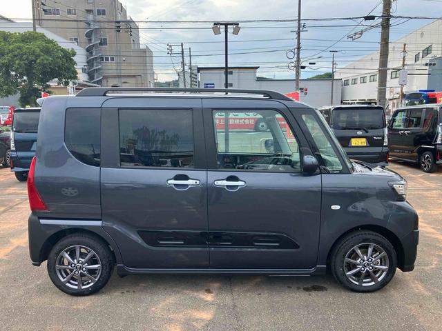 タントファンクロスワンオーナー　キーレスエントリー　スマートキ−　アルミ　記録簿　エアバック　ＡＢＳ（山口県）の中古車