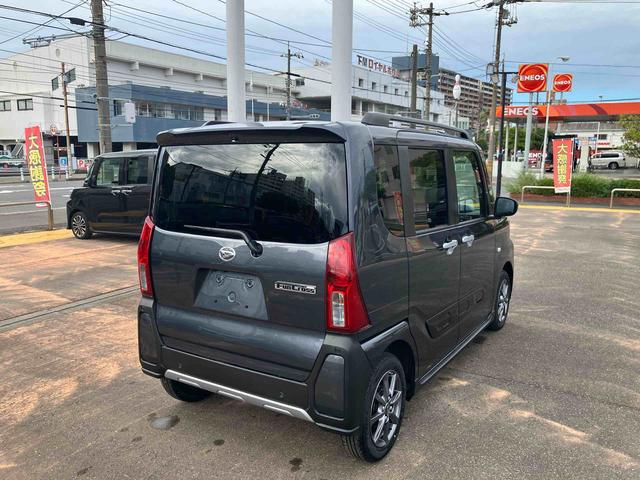 タントファンクロスワンオーナー　キーレスエントリー　スマートキ−　アルミ　記録簿　エアバック　ＡＢＳ（山口県）の中古車