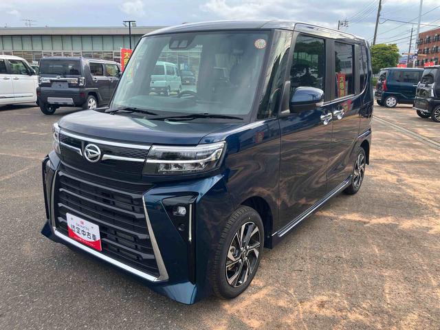 タントカスタムＸワンオーナー　キーレスエントリー　スマキー　エアバッグ　アルミホイール　ＡＢＳ　整備記録簿（山口県）の中古車