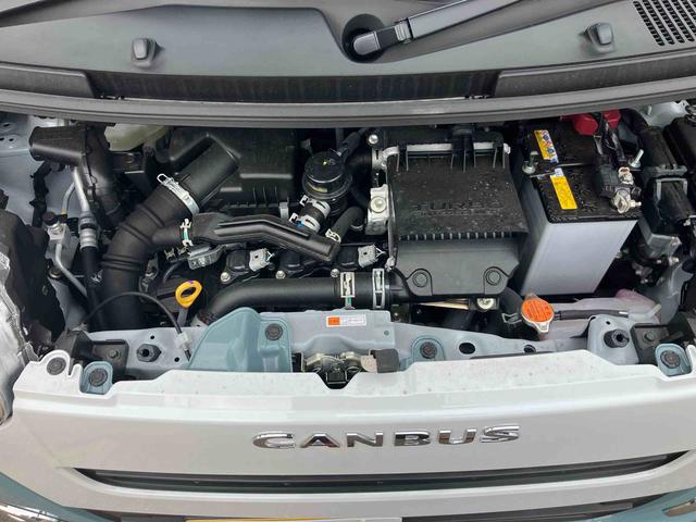 ムーヴキャンバスストライプスＧターボ１オーナー　ターボ車　スマートキー　記録簿　キーフリーシステム　エアバック　ＡＢＳ（山口県）の中古車