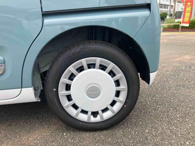 ムーヴキャンバスストライプスＧターボ１オーナー　ターボ車　スマートキー　記録簿　キーフリーシステム　エアバック　ＡＢＳ（山口県）の中古車
