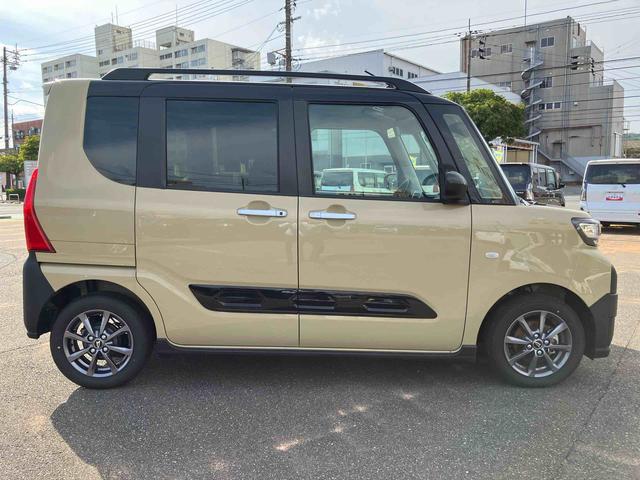 タントファンクロスワンオーナー　キーレスエントリー　スマートキ−　アルミ　記録簿　エアバック　ＡＢＳ（山口県）の中古車