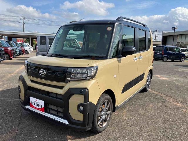 タントファンクロスワンオーナー　キーレスエントリー　スマートキ−　アルミ　記録簿　エアバック　ＡＢＳ（山口県）の中古車