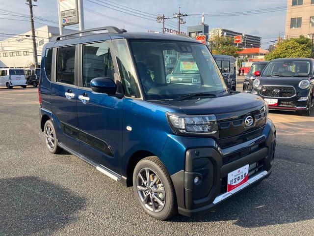 タントファンクロスワンオーナー　キーレスエントリー　スマートキ−　アルミ　記録簿　エアバック　ＡＢＳ（山口県）の中古車