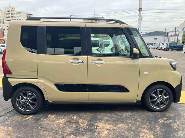 タントファンクロスワンオーナー　キーレスエントリー　スマートキ−　アルミ　記録簿　エアバック　ＡＢＳ（山口県）の中古車