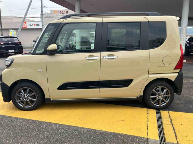 タントファンクロスワンオーナー　キーレスエントリー　スマートキ−　アルミ　記録簿　エアバック　ＡＢＳ（山口県）の中古車