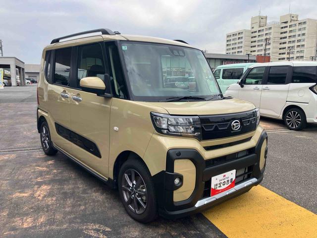 タントファンクロスワンオーナー　キーレスエントリー　スマートキ−　アルミ　記録簿　エアバック　ＡＢＳ（山口県）の中古車