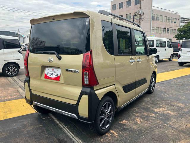 タントファンクロスワンオーナー　キーレスエントリー　スマートキ−　アルミ　記録簿　エアバック　ＡＢＳ（山口県）の中古車