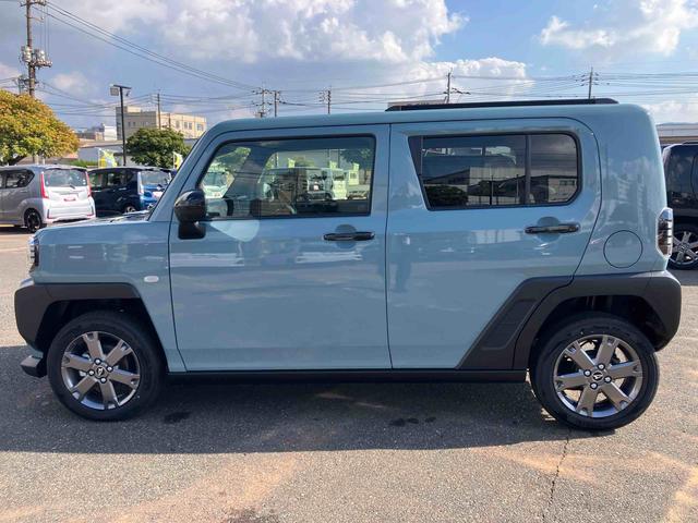 タフトＧターボ　ダーククロムベンチャームーンルーフ　ターボ車　エアバッグ　記録簿　スマートキー　キーフリー　アルミホイール　ＡＢＳ　ワンオーナー車（山口県）の中古車