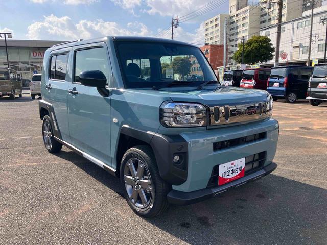 タフトＧターボ　ダーククロムベンチャームーンルーフ　ターボ車　エアバッグ　記録簿　スマートキー　キーフリー　アルミホイール　ＡＢＳ　ワンオーナー車（山口県）の中古車