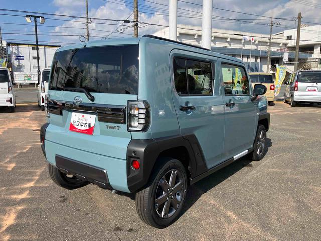 タフトＧターボ　ダーククロムベンチャームーンルーフ　ターボ車　エアバッグ　記録簿　スマートキー　キーフリー　アルミホイール　ＡＢＳ　ワンオーナー車（山口県）の中古車