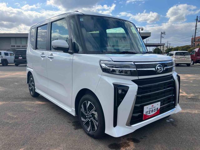 タントカスタムＸキーレスエントリー　スマキー　エアバッグ　アルミホイール　ＡＢＳ　整備記録簿（山口県）の中古車