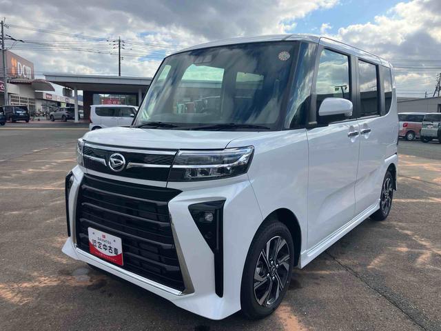 タントカスタムＸキーレスエントリー　スマキー　エアバッグ　アルミホイール　ＡＢＳ　整備記録簿（山口県）の中古車