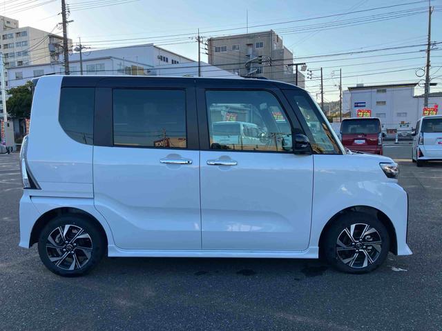 タントカスタムＸキーレスエントリー　スマキー　エアバッグ　アルミホイール　ＡＢＳ　整備記録簿（山口県）の中古車