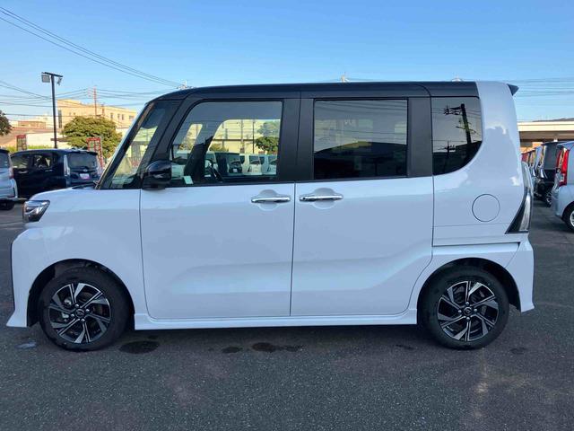タントカスタムＸキーレスエントリー　スマキー　エアバッグ　アルミホイール　ＡＢＳ　整備記録簿（山口県）の中古車