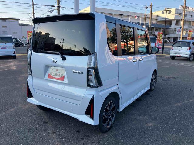 タントカスタムＸキーレスエントリー　スマキー　エアバッグ　アルミホイール　ＡＢＳ　整備記録簿（山口県）の中古車