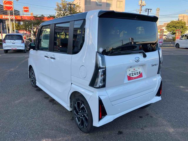タントカスタムＸキーレスエントリー　スマキー　エアバッグ　アルミホイール　ＡＢＳ　整備記録簿（山口県）の中古車