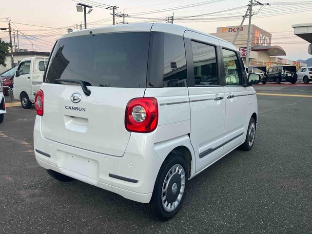 ムーヴキャンバスセオリーＧキーフリー　エアバッグ　ＡＢＳ　Ｓキー（山口県）の中古車