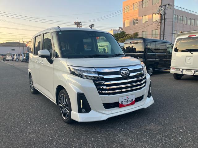 トールカスタムＧ　ターボＴＶ　キーフリーシステム　アルミ　ターボエンジン　スマートキー　ＡＢＳ　エアバッグ（山口県）の中古車