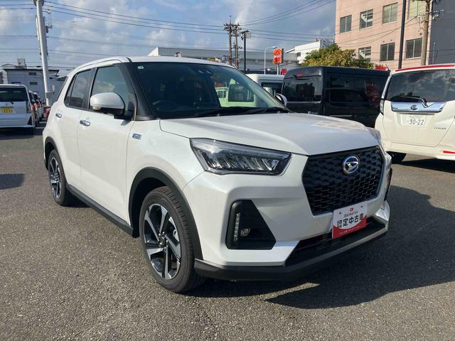 ロッキープレミアムＧ　ＨＥＶアルミホイル　エアバッグ　記録簿　スマートキー　ＡＢＳ　キーフリー（山口県）の中古車