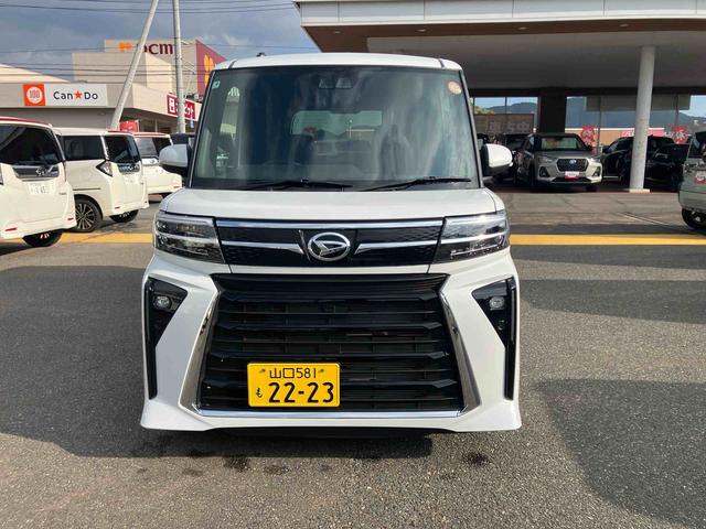 タントカスタムＸキーレスエントリー　スマキー　エアバッグ　アルミホイール　ＡＢＳ　整備記録簿（山口県）の中古車