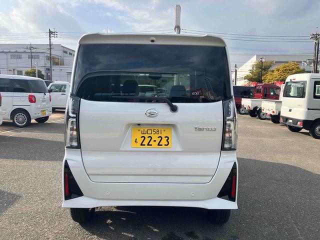 タントカスタムＸキーレスエントリー　スマキー　エアバッグ　アルミホイール　ＡＢＳ　整備記録簿（山口県）の中古車