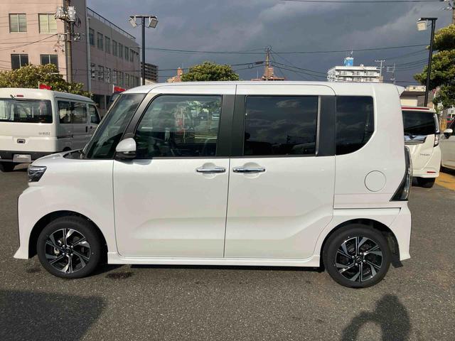 タントカスタムＸキーレスエントリー　スマキー　エアバッグ　アルミホイール　ＡＢＳ　整備記録簿（山口県）の中古車