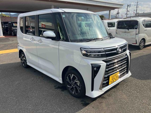 タントカスタムＸキーレスエントリー　スマキー　エアバッグ　アルミホイール　ＡＢＳ　整備記録簿（山口県）の中古車
