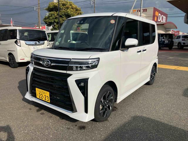 タントカスタムＸキーレスエントリー　スマキー　エアバッグ　アルミホイール　ＡＢＳ　整備記録簿（山口県）の中古車