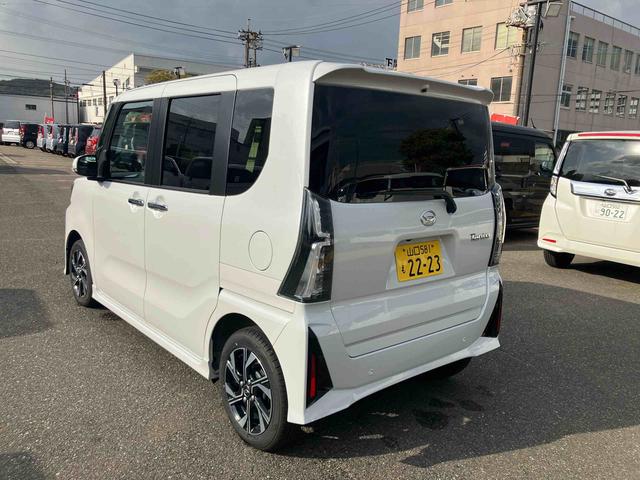 タントカスタムＸキーレスエントリー　スマキー　エアバッグ　アルミホイール　ＡＢＳ　整備記録簿（山口県）の中古車