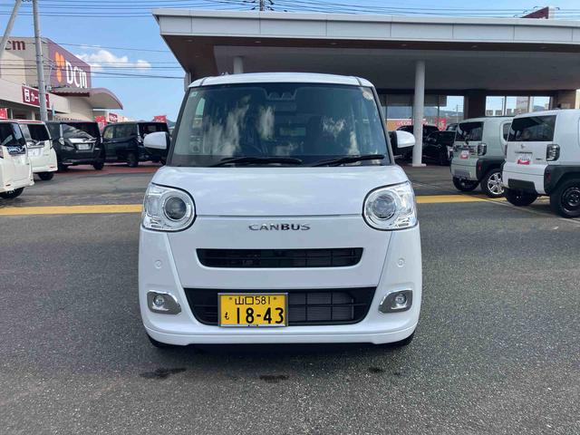 ムーヴキャンバスセオリーＧキーフリー　エアバッグ　ＡＢＳ　記録簿　Ｓキー（山口県）の中古車