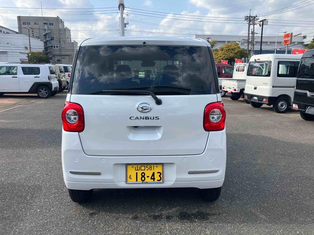 ムーヴキャンバスセオリーＧキーフリー　エアバッグ　ＡＢＳ　記録簿　Ｓキー（山口県）の中古車