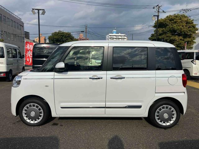 ムーヴキャンバスセオリーＧキーフリー　エアバッグ　ＡＢＳ　記録簿　Ｓキー（山口県）の中古車