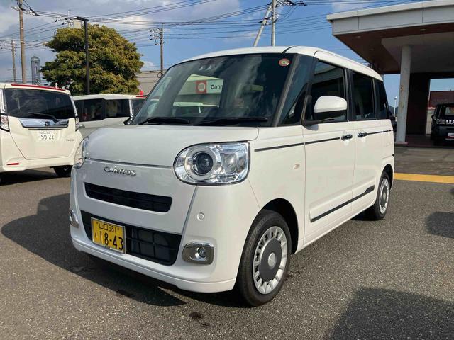 ムーヴキャンバスセオリーＧキーフリー　エアバッグ　ＡＢＳ　記録簿　Ｓキー（山口県）の中古車