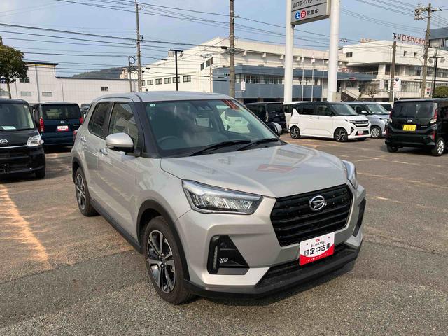 ロッキープレミアムＧキーフリーシステム　スマートキー＆プッシュスタート　アルミホイール　ＡＢＳ　記録簿　エアバック（山口県）の中古車