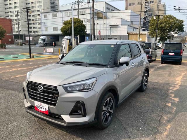 ロッキープレミアムＧキーフリーシステム　スマートキー＆プッシュスタート　アルミホイール　ＡＢＳ　記録簿　エアバック（山口県）の中古車