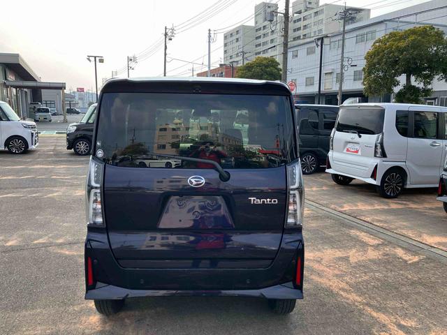 タントカスタムＸ点検記録簿　エアバック付き　キーフリーキー　スマートキー＆プッシュスタート　ＡＢＳ　アルミホイール（山口県）の中古車