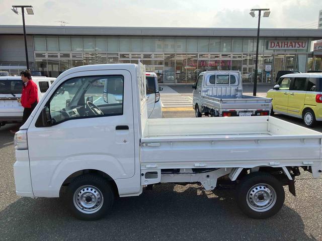 ハイゼットトラックスタンダード整備記録簿　パワステ付　切替式４ＷＤ　エアコン付　シングルエアバッグ　ＡＢＳ（山口県）の中古車