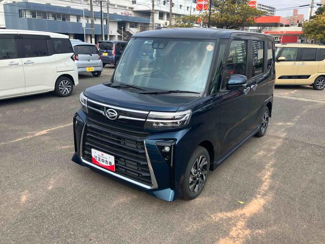 タントカスタムＸ１オーナ　点検記録簿　エアバック付き　キーフリーキー　スマートキー＆プッシュスタート　ＡＢＳ　アルミホイール（山口県）の中古車