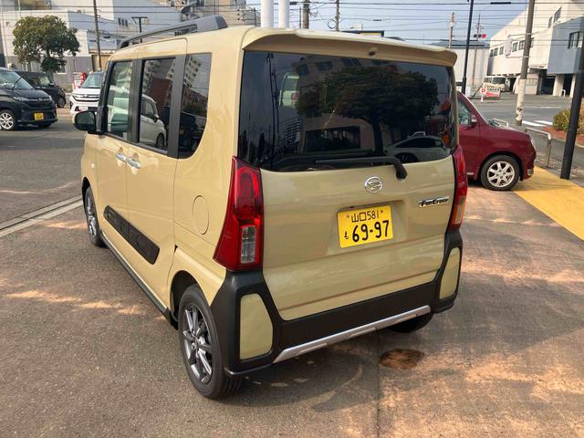 タントファンクロスアルミホイール　キーフリーシステム　スマートキー　エアバック　ＡＢＳ　ワンオーナ　定期点検記録簿（山口県）の中古車