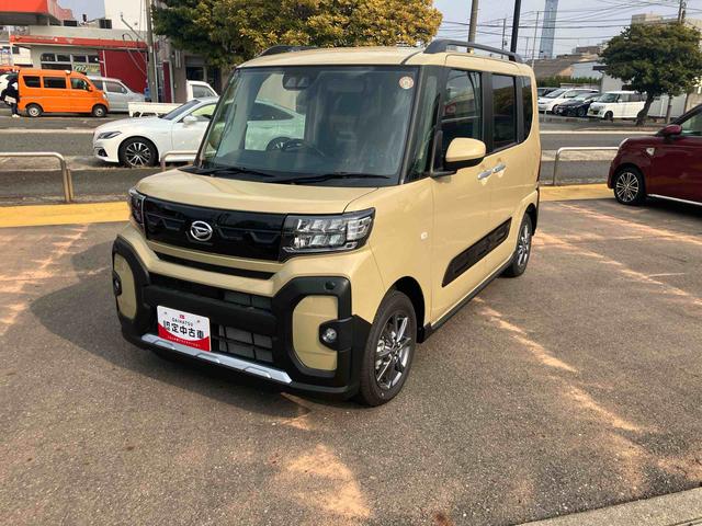 タントファンクロスアルミホイール　キーフリーシステム　スマートキー　エアバック　ＡＢＳ　ワンオーナ　定期点検記録簿（山口県）の中古車