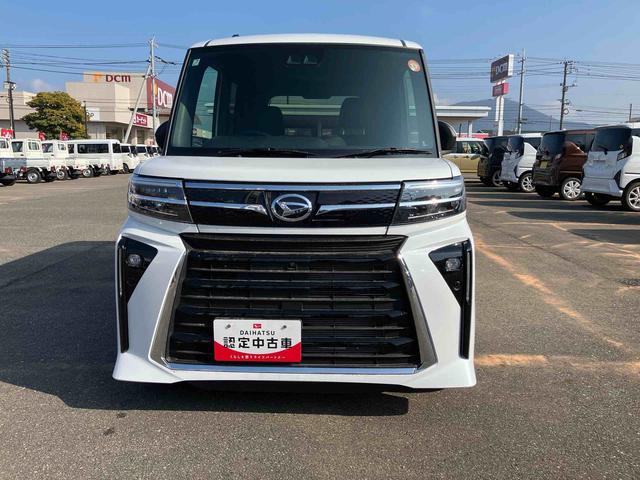 タントカスタムＸキーレススタートシステム　スマートキー　点検記録簿　ＡＢＳ付　アルミホイール　エアバック（山口県）の中古車