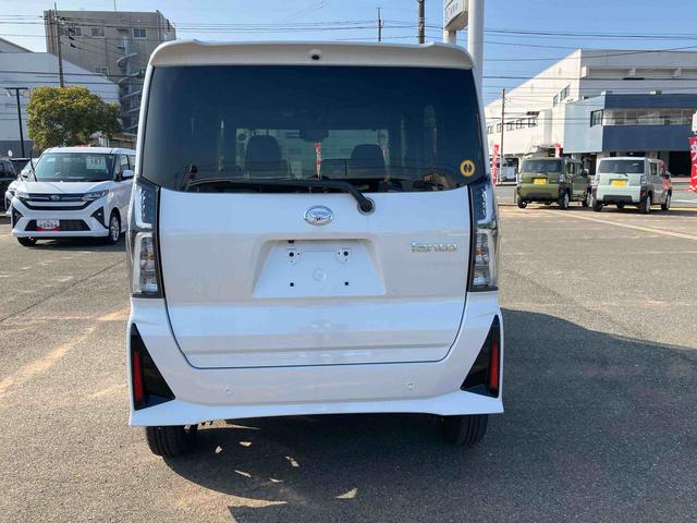 タントカスタムＸキーレススタートシステム　スマートキー　点検記録簿　ＡＢＳ付　アルミホイール　エアバック（山口県）の中古車