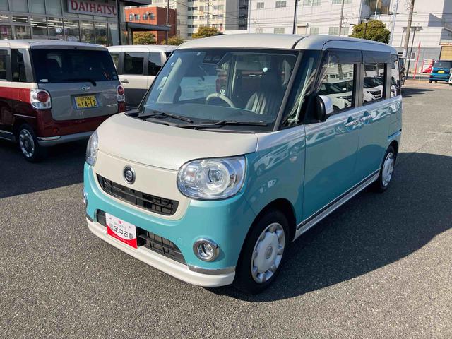 ムーヴキャンバスＧメイクアップリミテッド　ＳＡIII禁煙　インテリキー　メンテナンスノート　キーフリーシステム　ＡＢＳ　運転席エアバック（山口県）の中古車