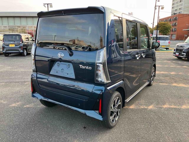 タントカスタムＸキーレススタートシステム　スマートキー　点検記録簿　ＡＢＳ付　アルミホイール　エアバック（山口県）の中古車