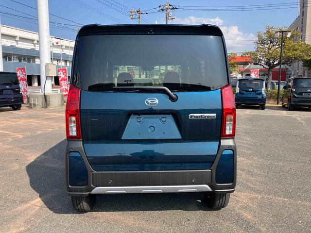 タントファンクロスターボスマートキープッシュスタート　ターボ車　アルミホイール　キーフリーシステム　記録簿　エアバッグ　ＡＢＳ（山口県）の中古車