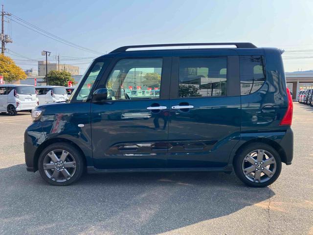 タントファンクロスターボスマートキープッシュスタート　ターボ車　アルミホイール　キーフリーシステム　記録簿　エアバッグ　ＡＢＳ（山口県）の中古車