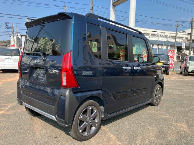 タントファンクロスターボスマートキープッシュスタート　ターボ車　アルミホイール　キーフリーシステム　記録簿　エアバッグ　ＡＢＳ（山口県）の中古車