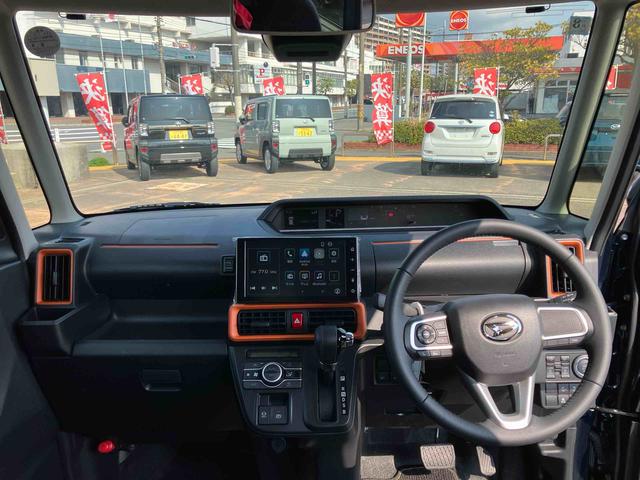 タントファンクロスターボスマートキープッシュスタート　ターボ車　アルミホイール　キーフリーシステム　記録簿　エアバッグ　ＡＢＳ（山口県）の中古車