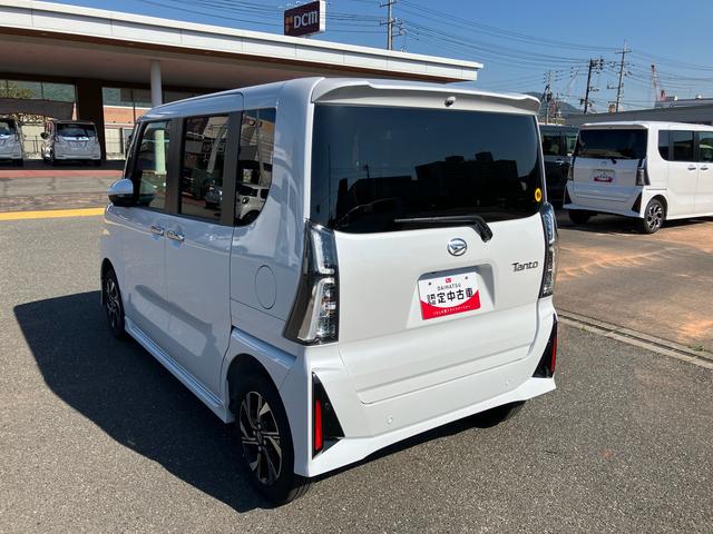 タントカスタムＸアルミ　スマートキー　キーフリー　ＡＢＳ付　記録簿　エアバッグ（山口県）の中古車